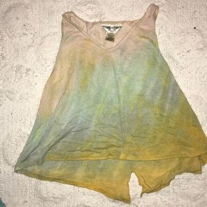Hard Tail Knit Tie Dye Tank